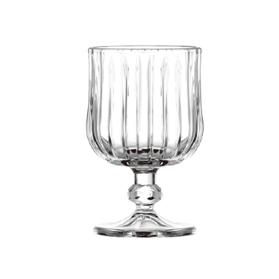 Embossed Vertical Line Goblet