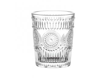 Vintage sunflower embossed tumbler